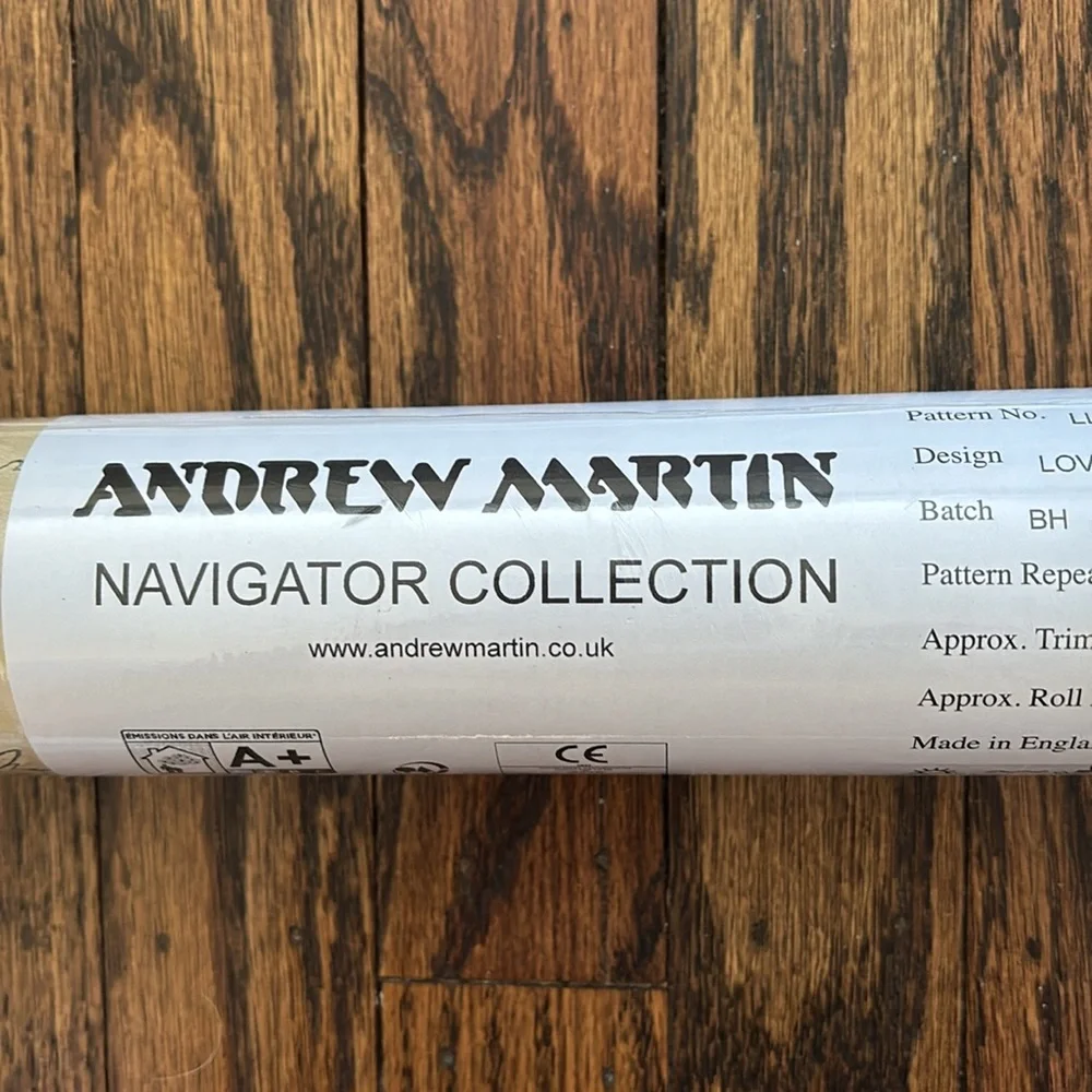 Andrew Martin Navigator Collection Wallpaper Vintage Addressed Postcards Letters